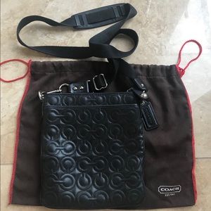 NEW Coach Gramercy Signature Black Crossbody